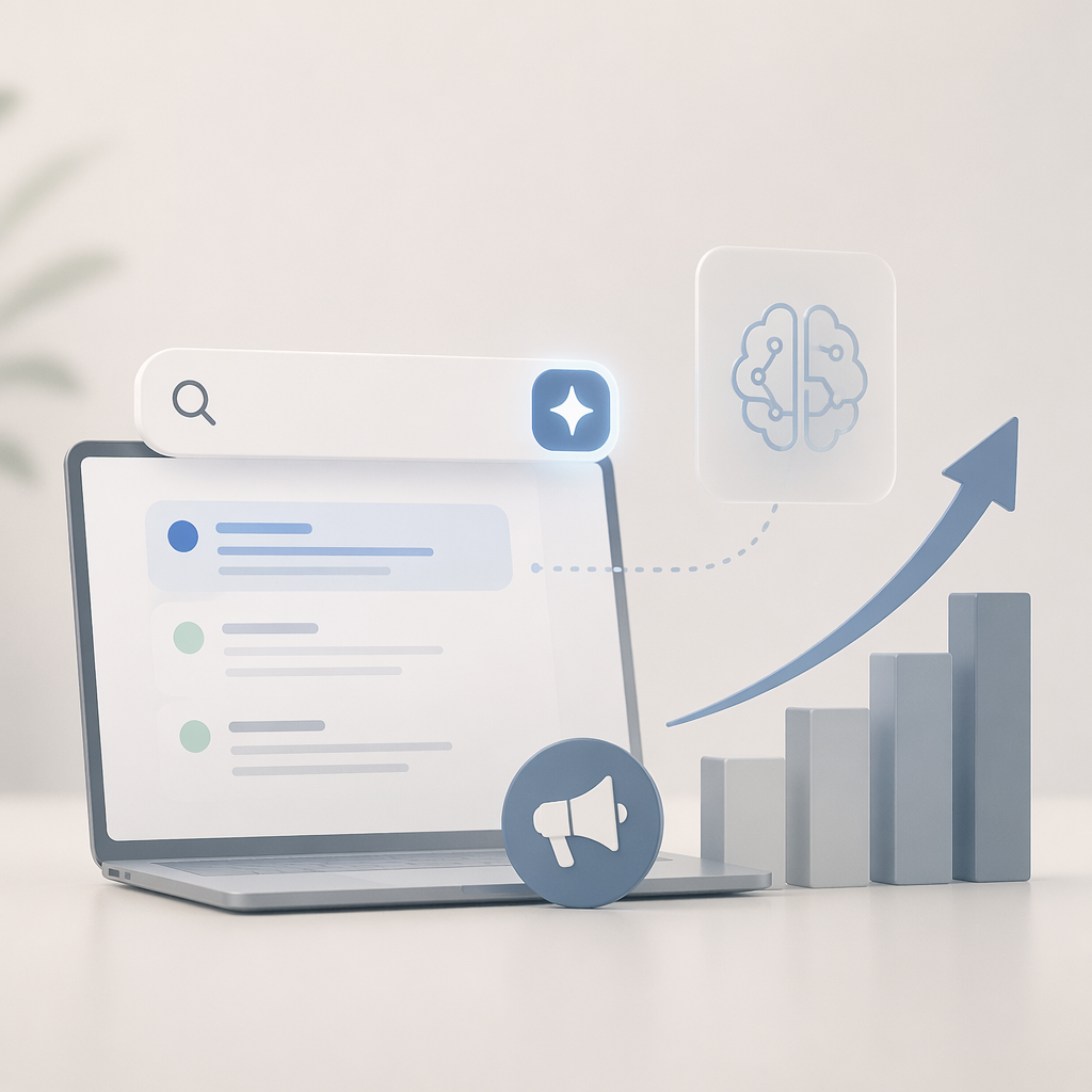 Illustration of Why Paid Media Is Now a Smart SEO Investment in AI Search